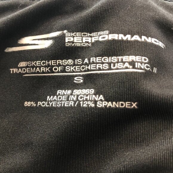 Skechers GoDri Performance Black Leggings NEW - Picture 8 of 8